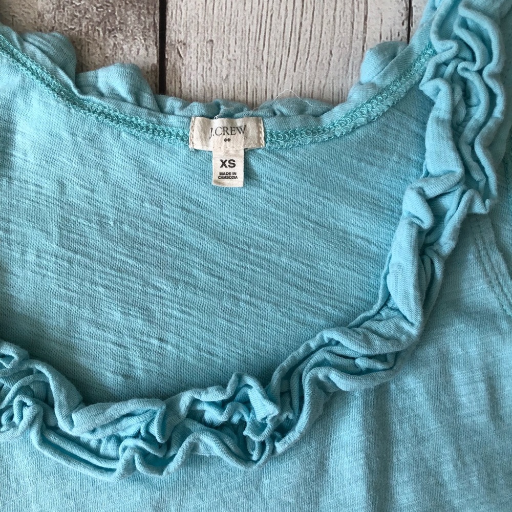 J. Crew Ruffle Detailed Tank Top - Picture 2 of 4